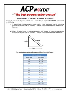 3 X 4 Format Standard Screen Dimensions (2)